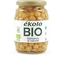 Los mejores  - Ekolo Garbanzos Al Natural Bio- 6 Tarros-340g 2040g